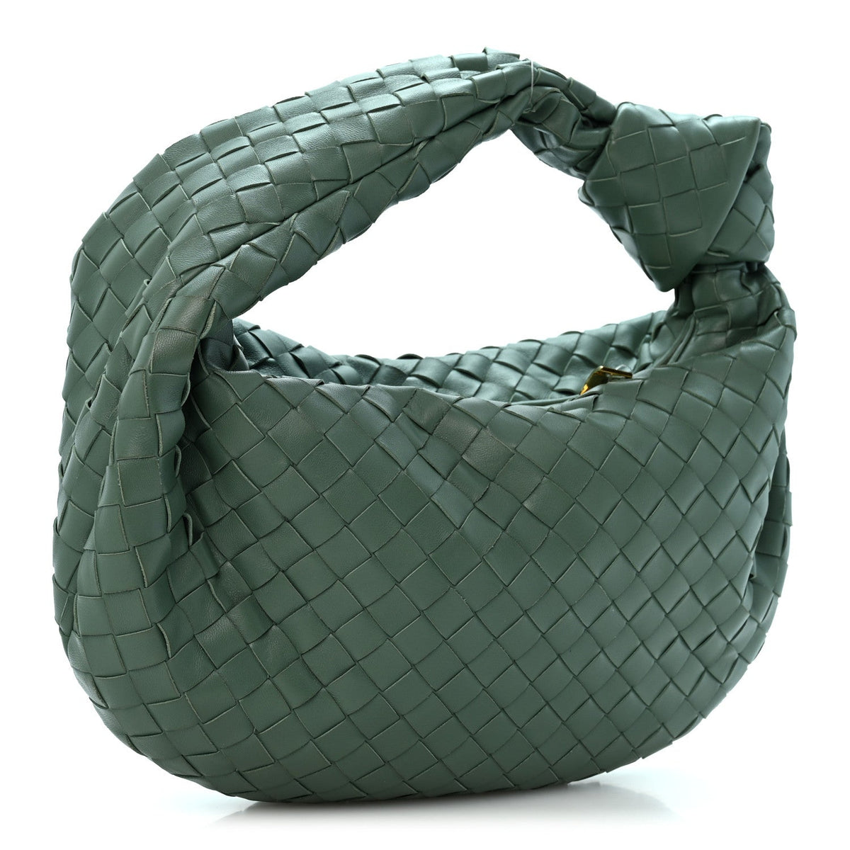 Nappa Intrecciato Teen Jodie Hobo Aloe