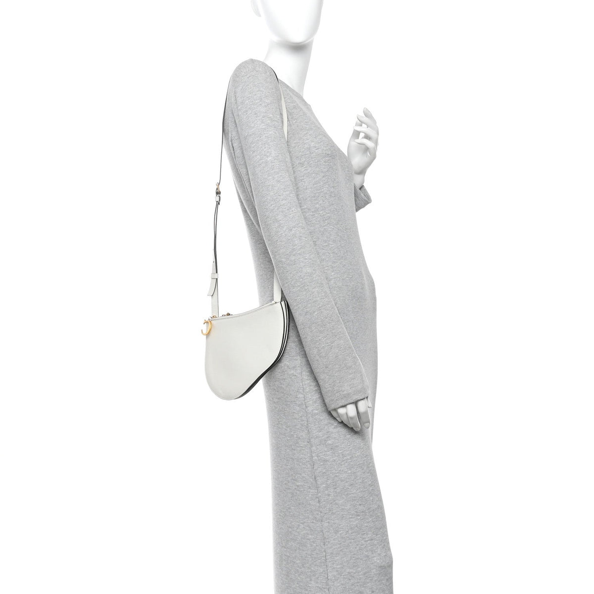 Goatskin Saddle Rodeo Pouch Latte