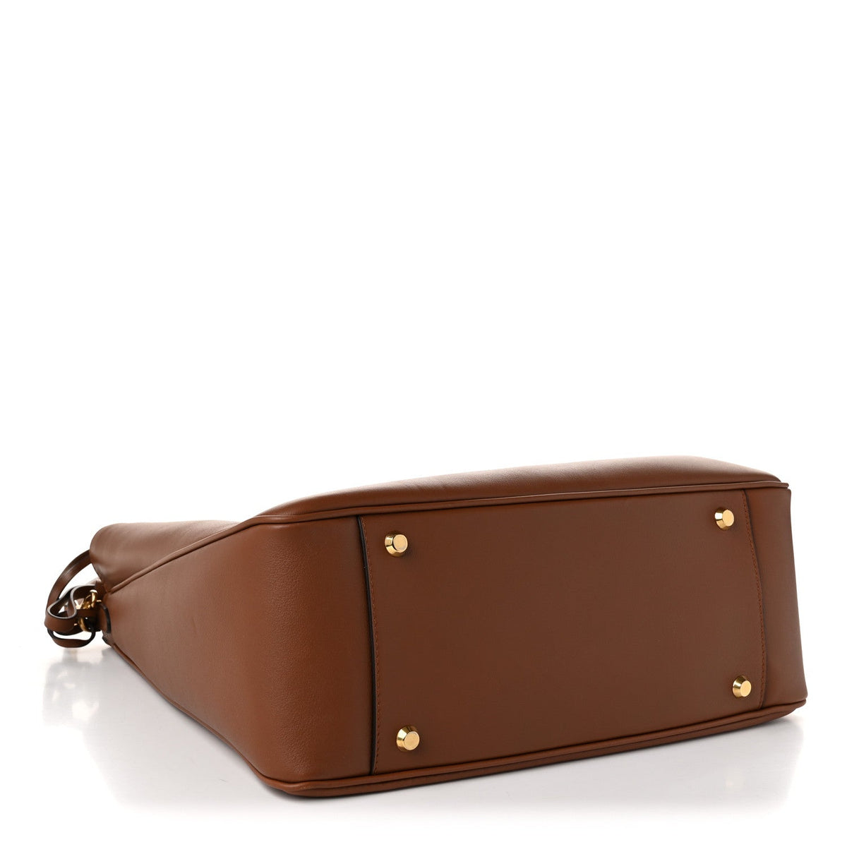 Natural Smooth Calfskin Medium Rodeo Hobo New Tan