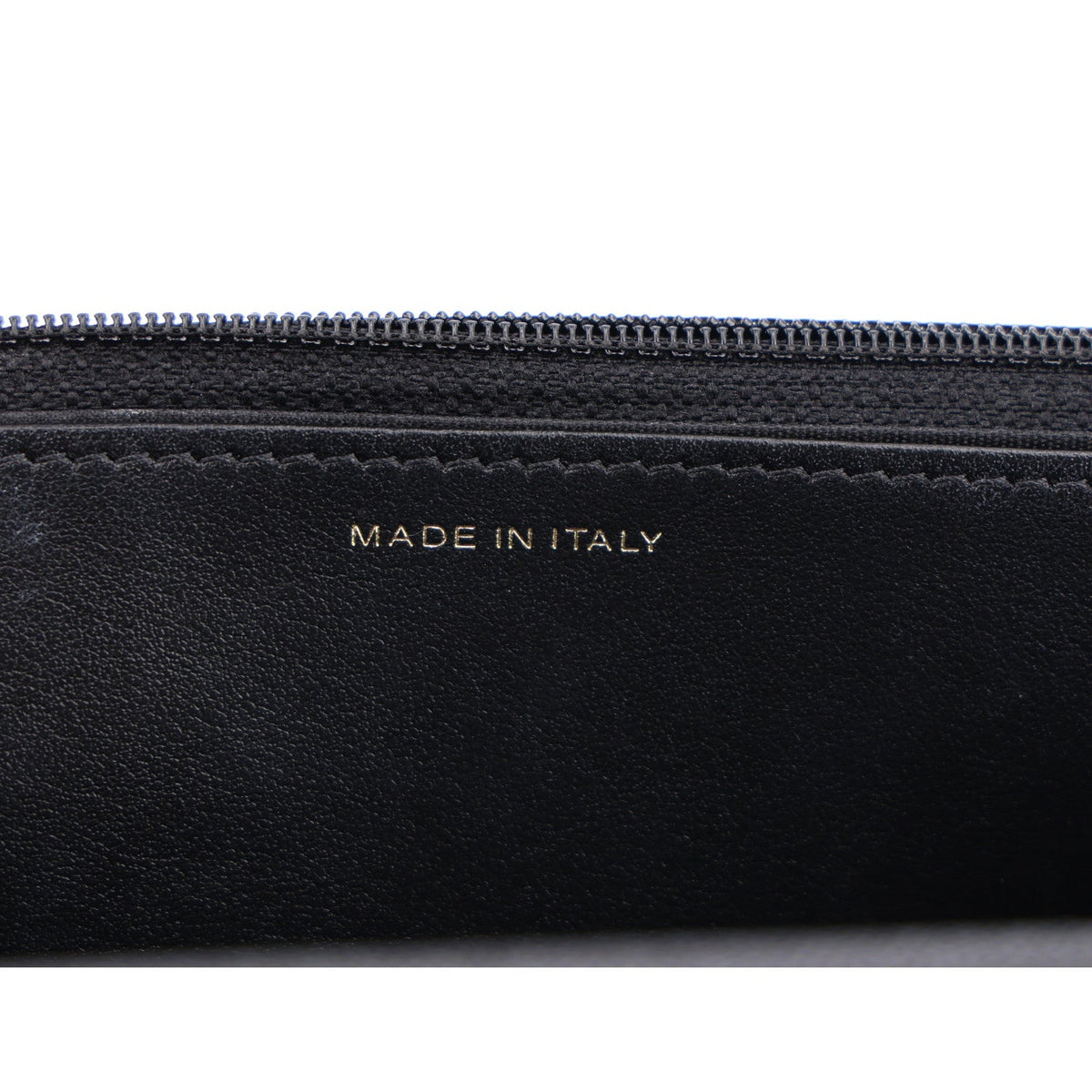 Caviar Quilted French New Wave Chain CC Wallet On Chain WOC Black