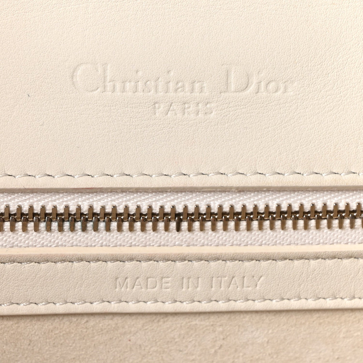 Ultra Matte Calfskin Small Diorama Flap Bag White
