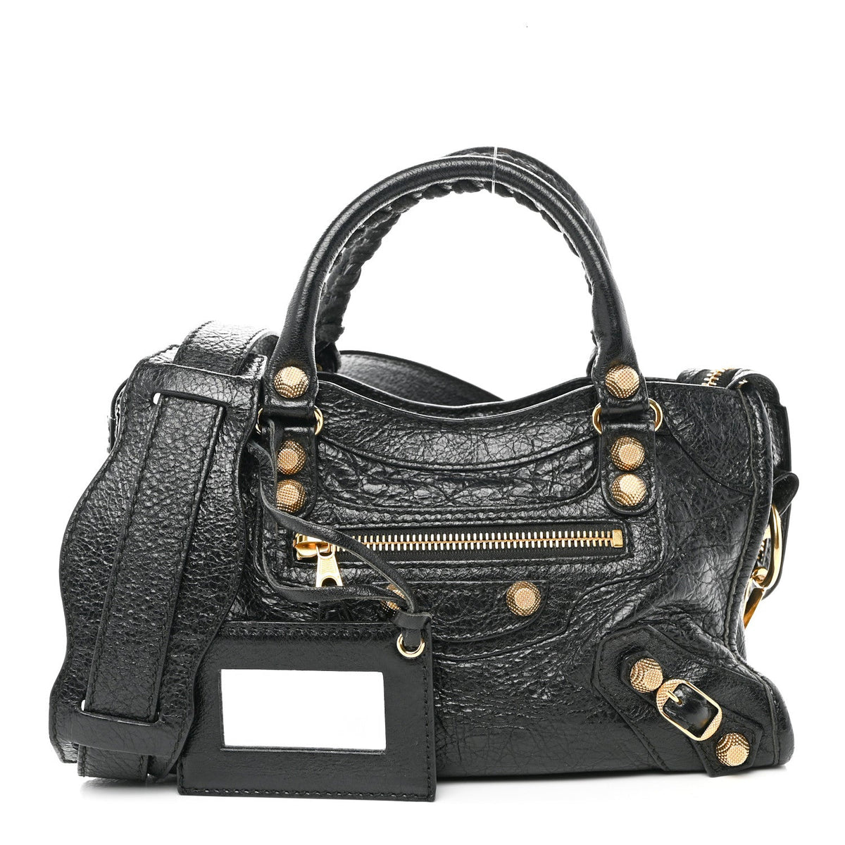 Agneau Giant 12 Gold Hardware Mini City Black