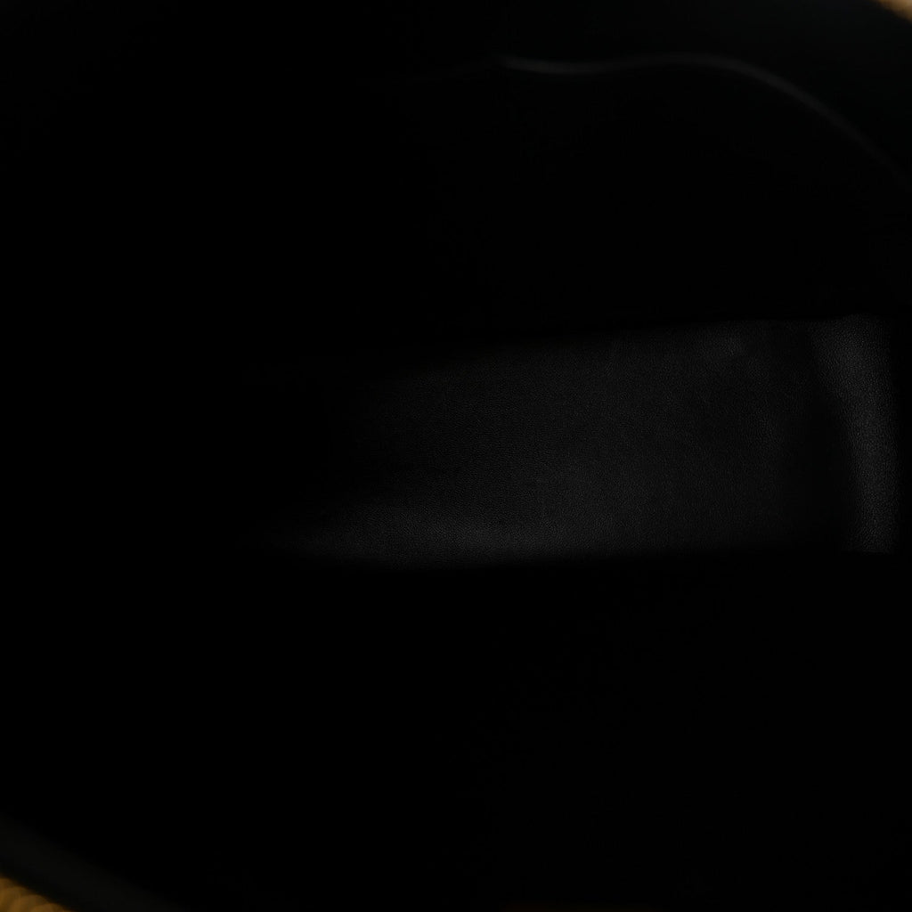 Natural Smooth Calfskin Medium Rodeo Hobo Black