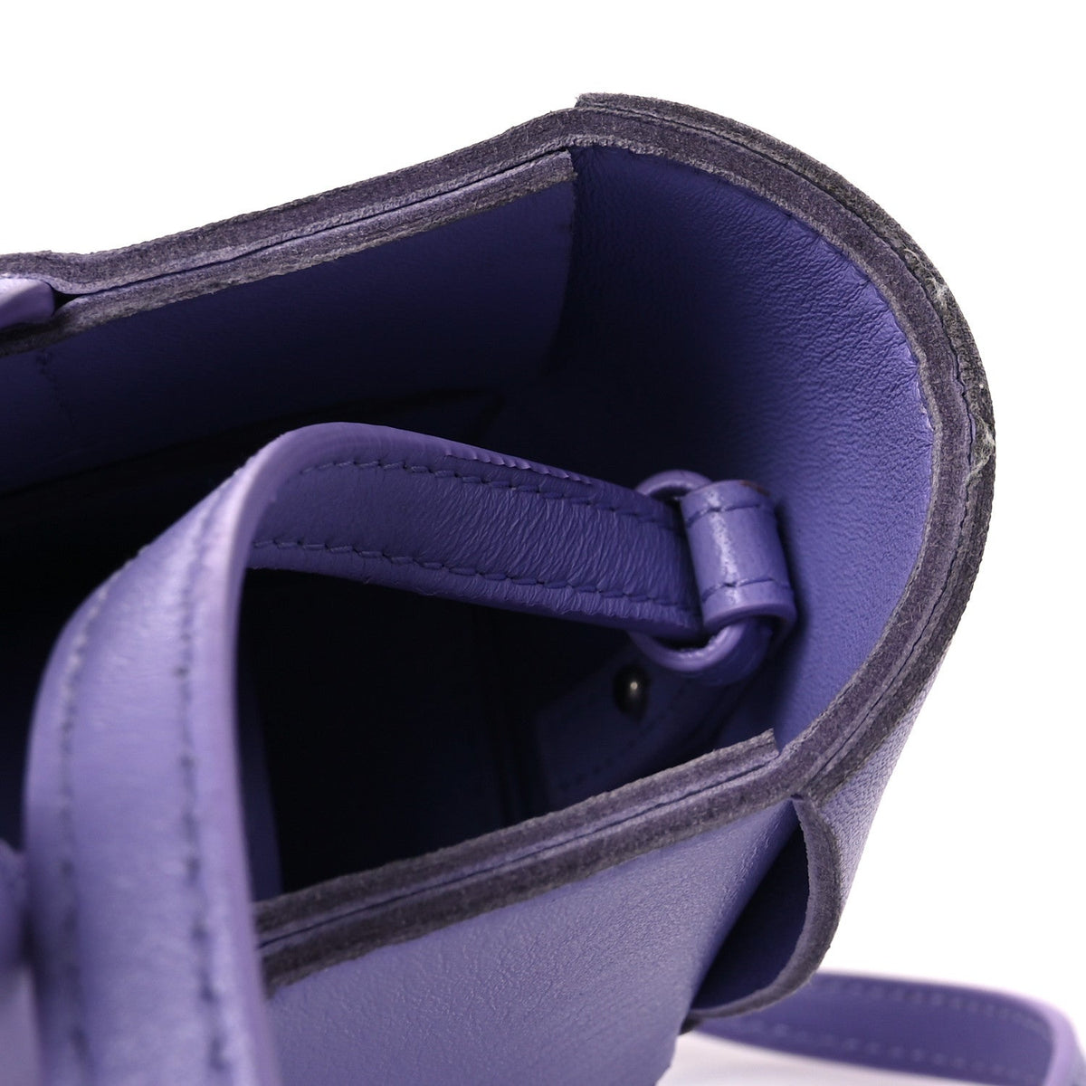 Calfskin Maxi Intreccio Mini Arco Tote Wisteria