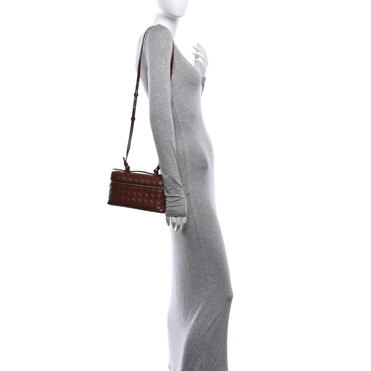Nappa Intrecciato Bang Bang Vanity Case Sapele