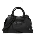 Grained Calfskin Neo Classic Black Hardware S City Black