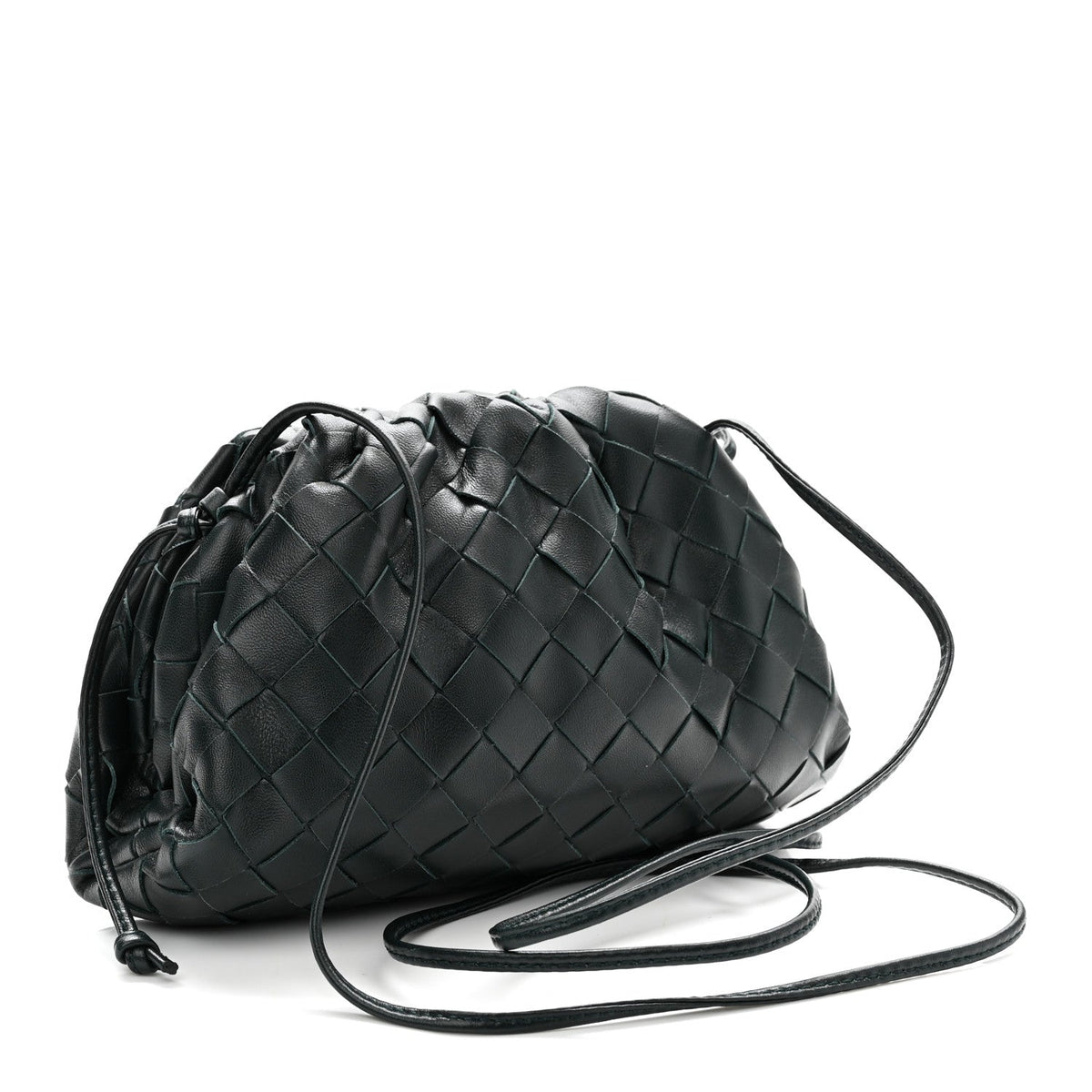 Nappa Intrecciato The Mini Pouch Raintree
