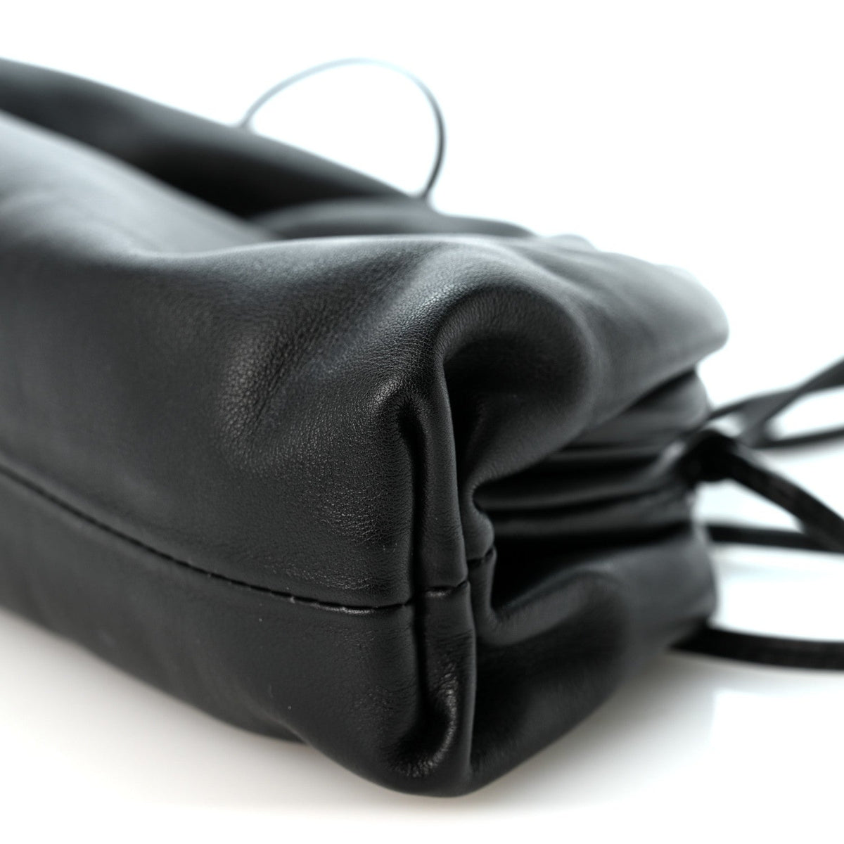Butter Calfskin The Mini Pouch Black