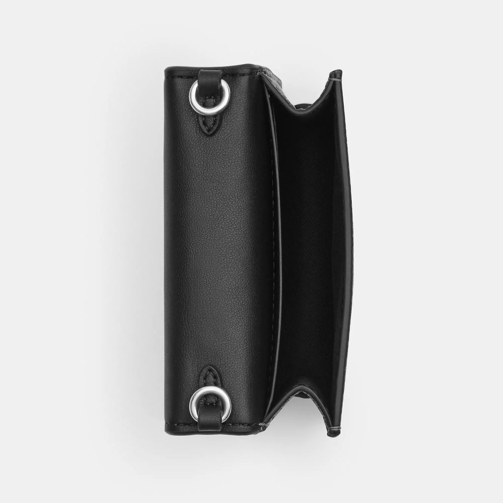Coach Outlet Mini Wallet On A Chain With Rivets