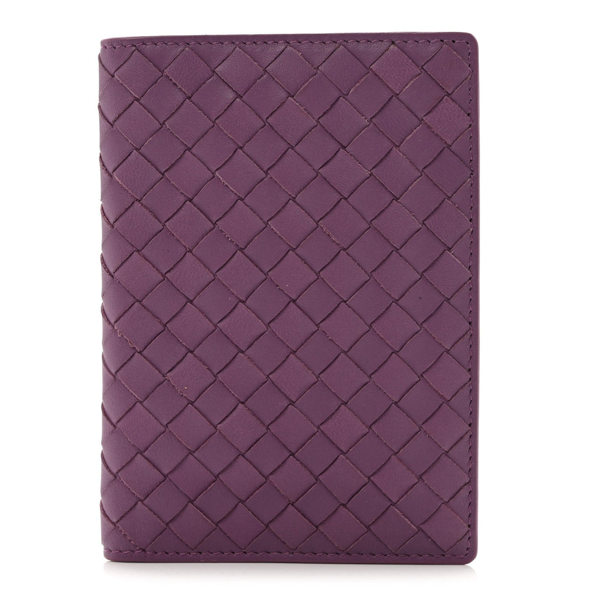 Nappa Intrecciato Passport Case Corot