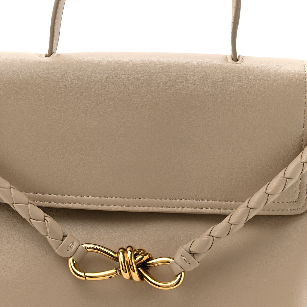Silky Calfskin Medium Ciao Ciao Ecru