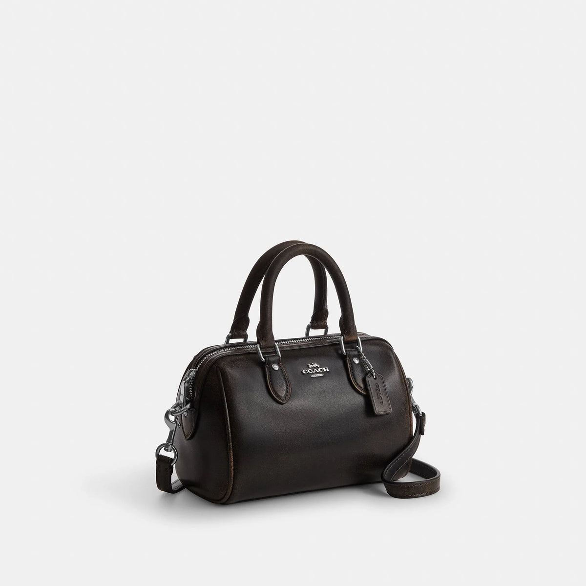 Coach Outlet Mini Rowan Crossbody Bag In Loved Leather