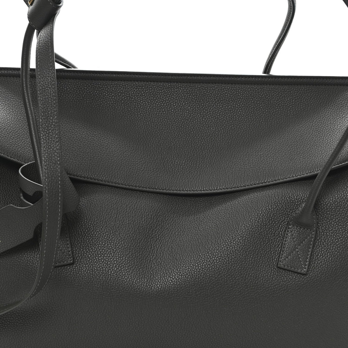 Grained Calfskin Carrie Cary All Bag Khaki