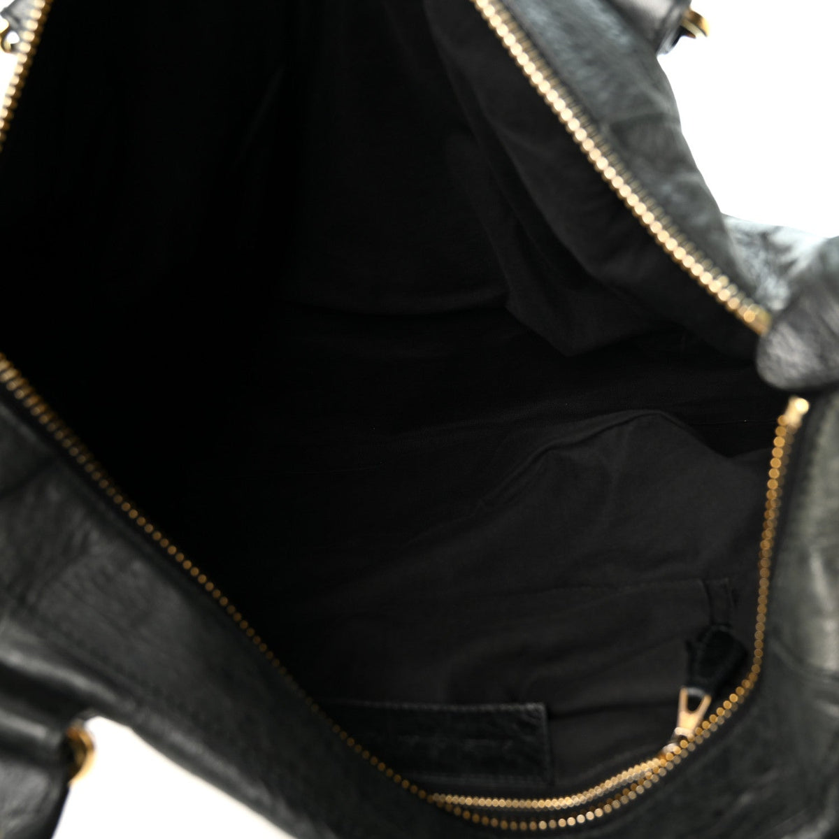 Agneau Giant 21 Gold Hardware Work Black