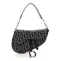 Monogram Saddle Bag Black