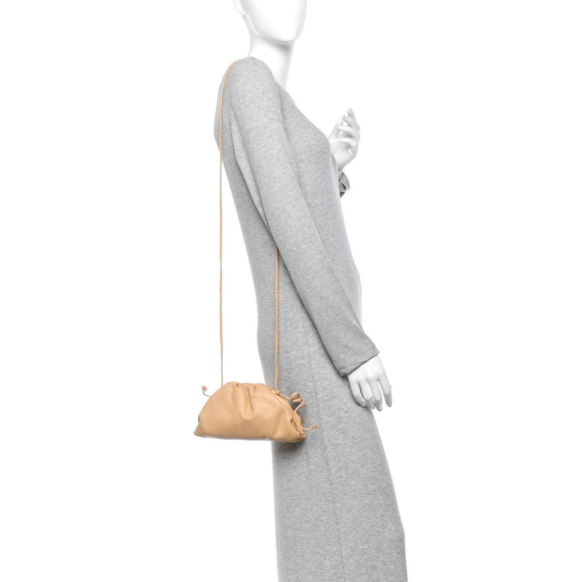 Butter Calfskin The Mini Pouch Nude