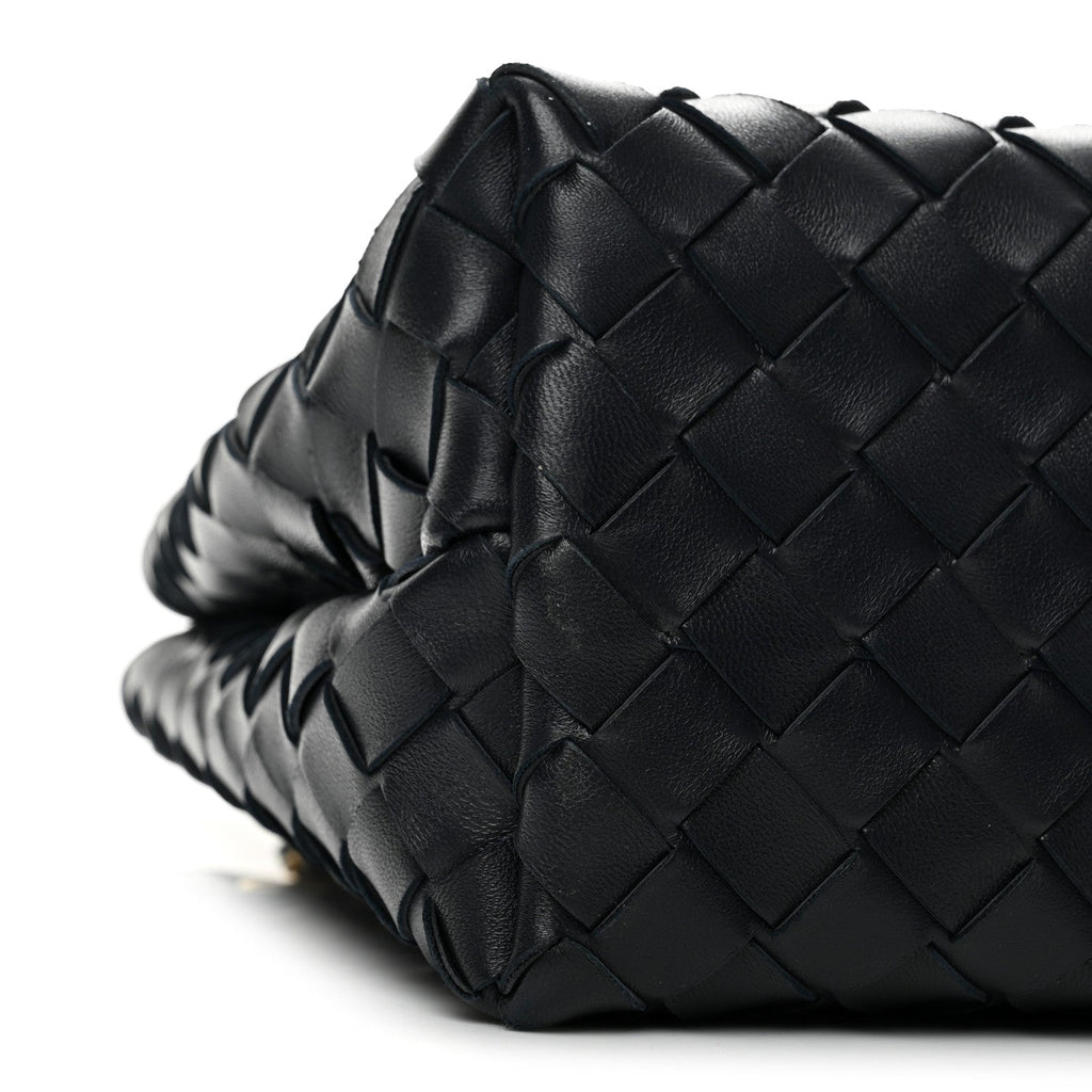 Nappa Intrecciato Small Andiamo With Chain Shoulder Bag Nocturnal