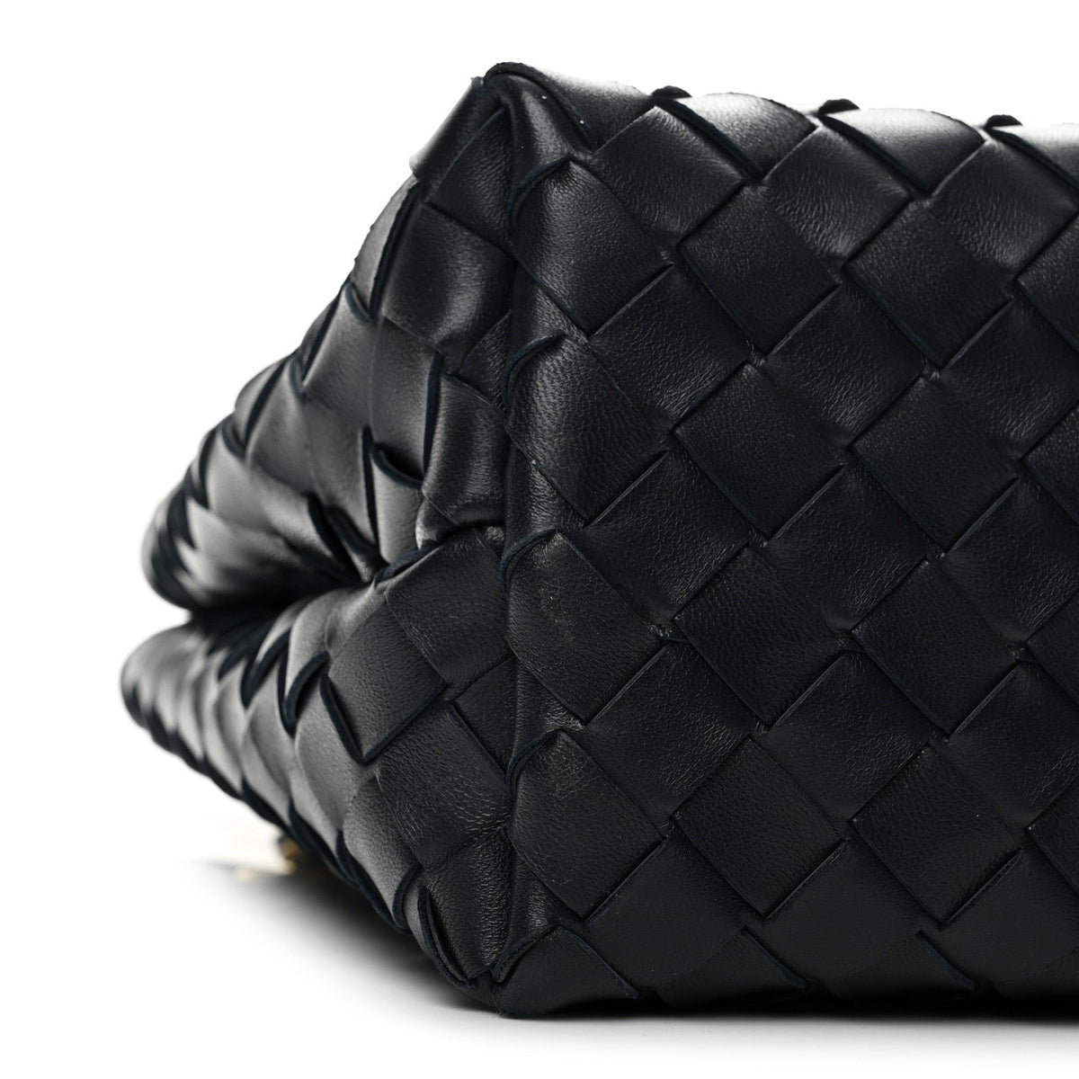 Nappa Intrecciato Small Andiamo With Chain Shoulder Bag Nocturnal