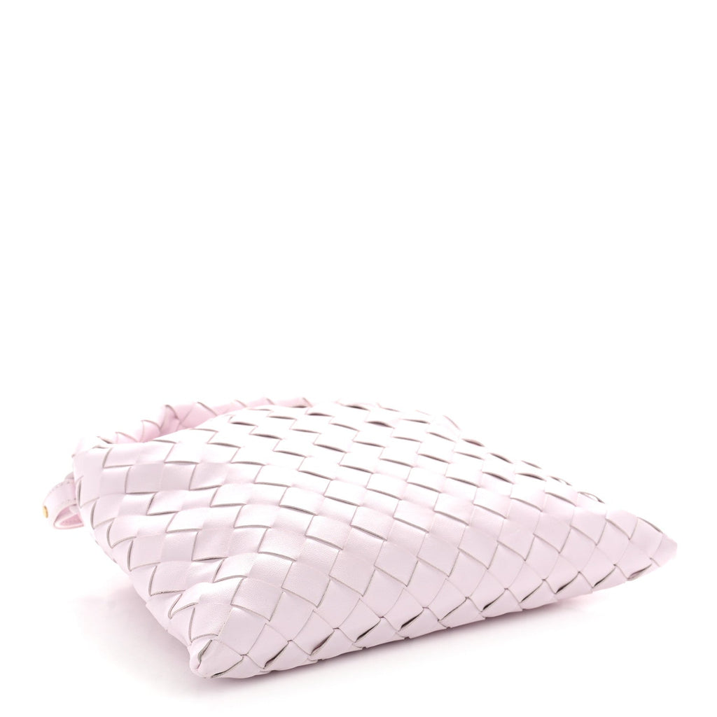 Calfskin Intrecciato Mini Hop Bliss Washed