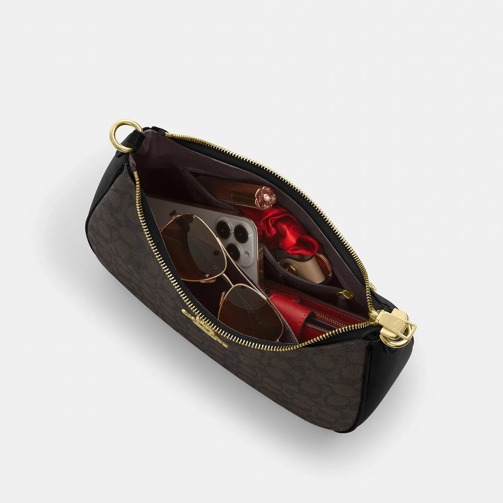 Coach Outlet Teri Hobo Bag In Signature Canvas