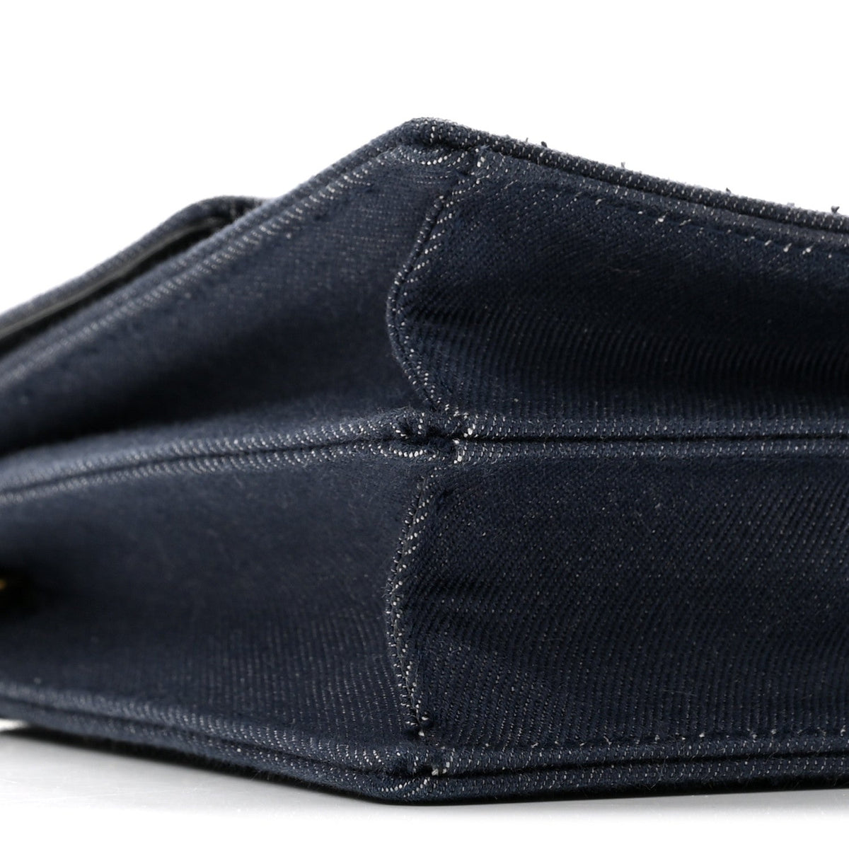 Denim Studded Vertical Diorama Blue