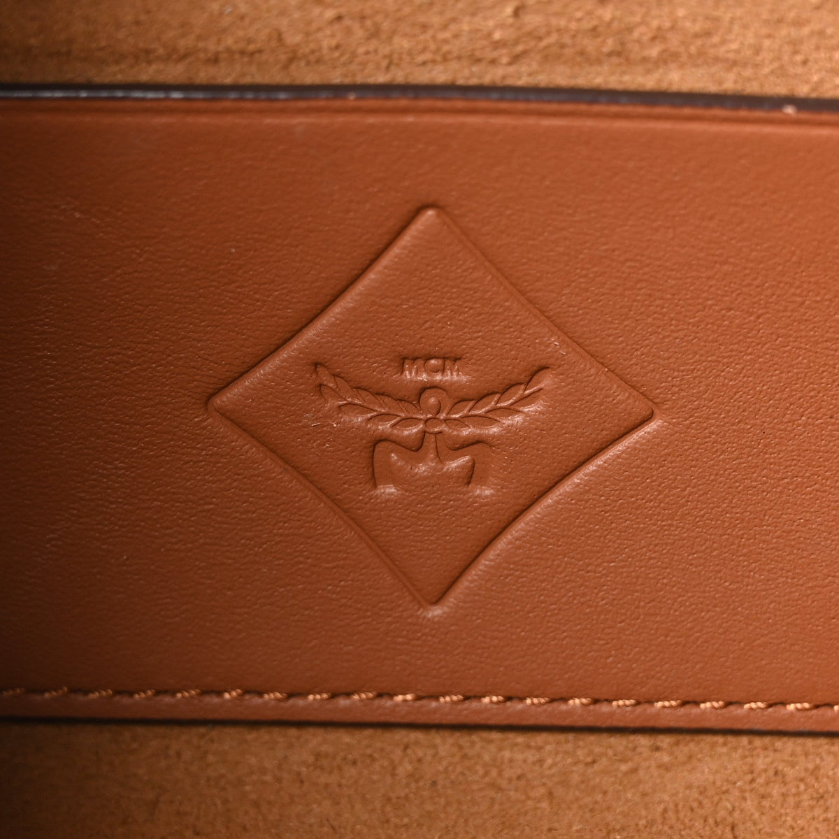 Lauretos Nappa Mini Ella Boston Bag Cognac
