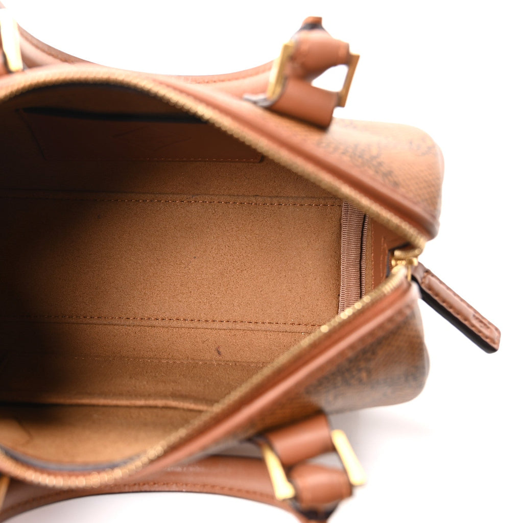 Lauretos Nappa Mini Ella Boston Bag Cognac