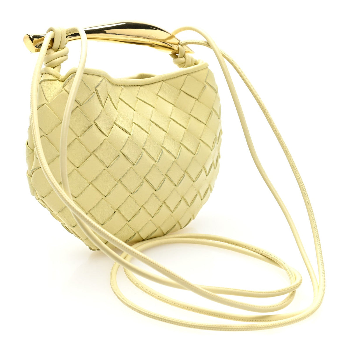 Nappa Intrecciato Mini Sardine Bag Ice Cream