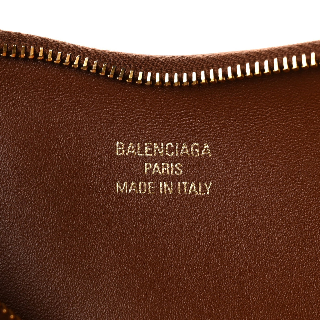 Natural Smooth Calfskin Medium Rodeo Hobo New Tan