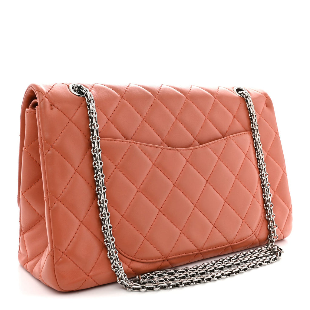 Lambskin Quilted 2.55 Reissue 227 Flap Orange