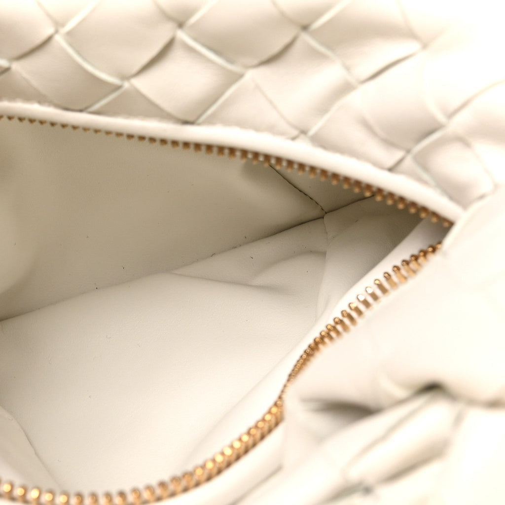 Nappa Intrecciato Mini Heart Jodie White White