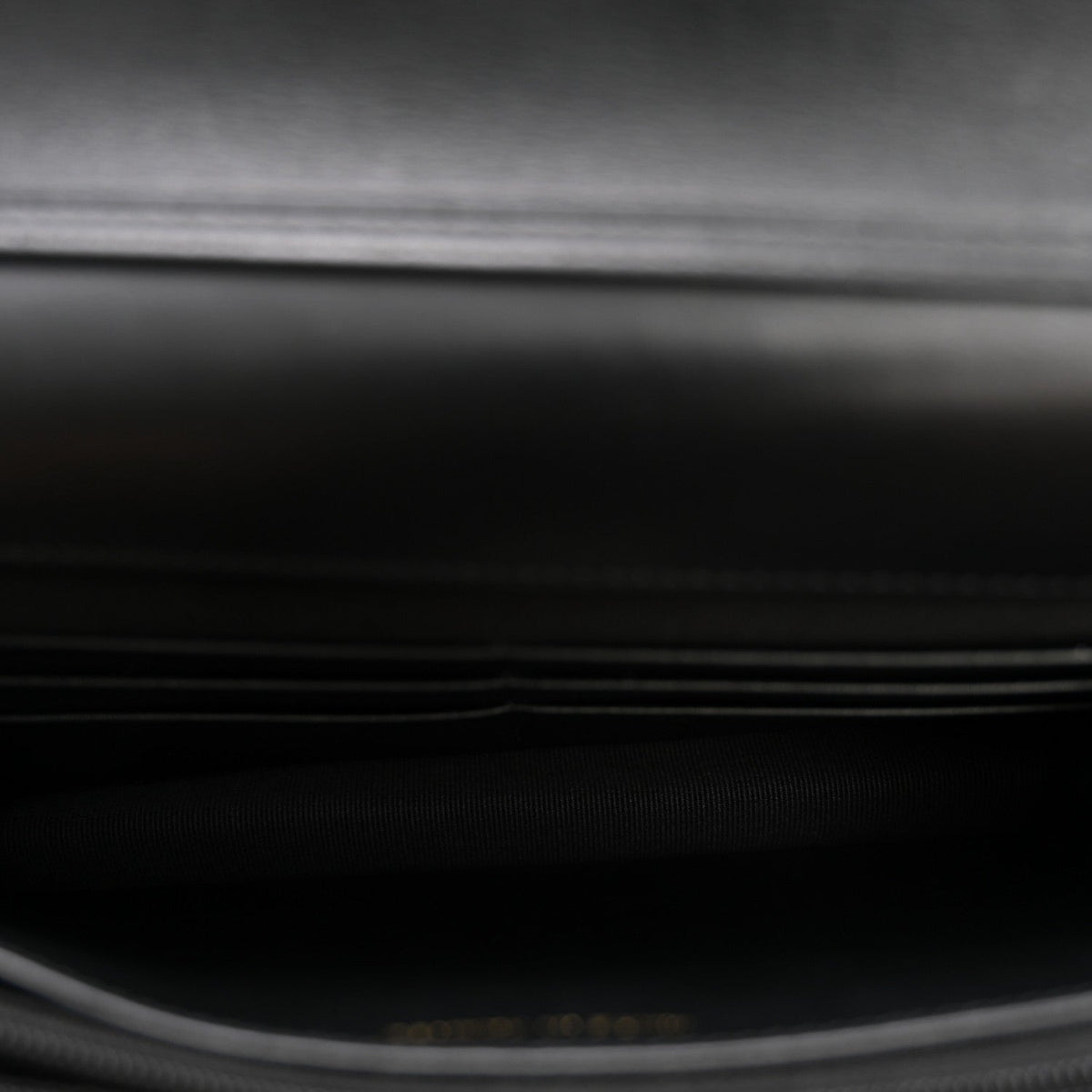 Caviar Quilted Coco Stamps Wallet On Chain WOC Black