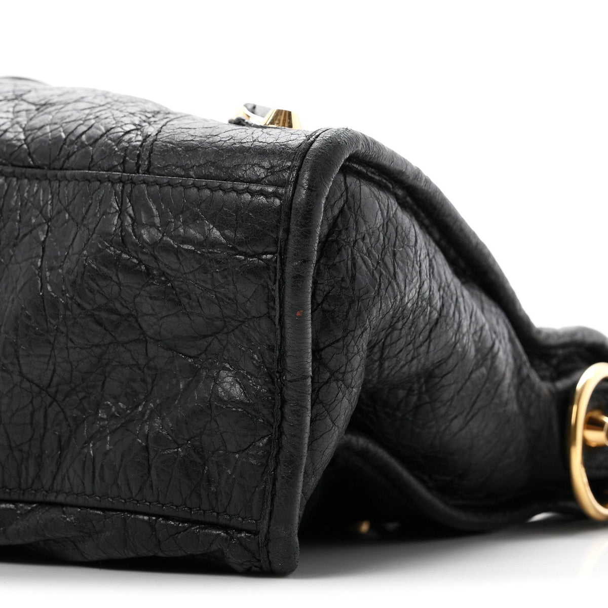 Agneau Classic Gold Hardware S City Black