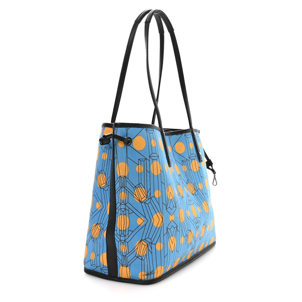 Visetos Medium Project Reversible Shopper Tote Black