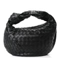 Nappa Intrecciato Teen Jodie Hobo Black