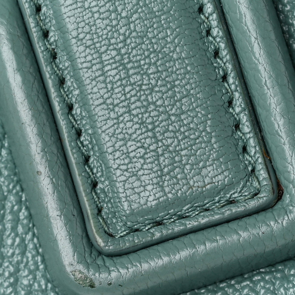 Goatskin Maxi Intrecciato Mini Arco Linoleum