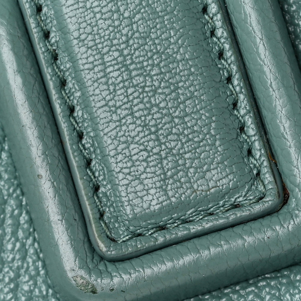 Goatskin Maxi Intrecciato Mini Arco Linoleum