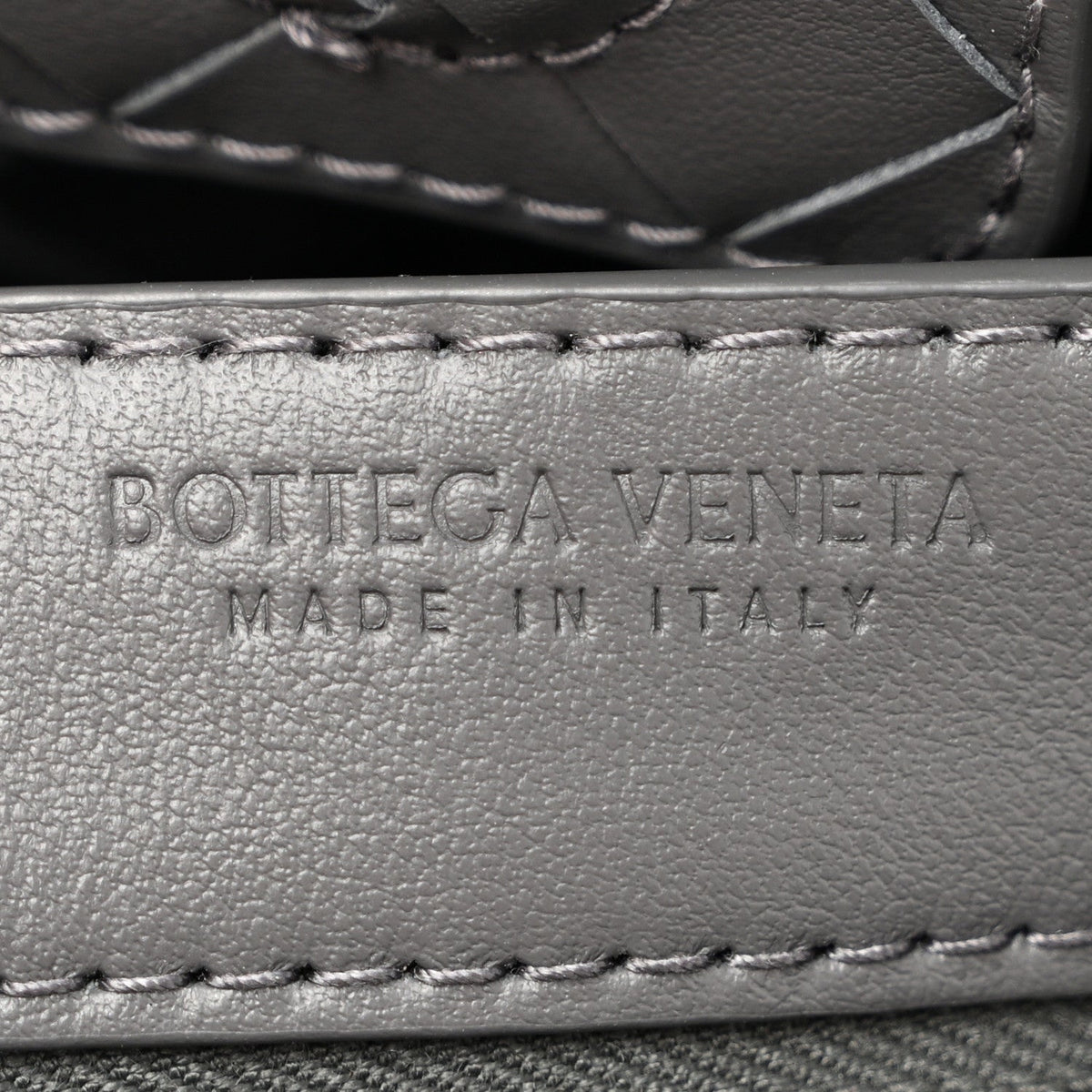 Suede Intrecciato Small Andiamo Shoulder Bag Graphite