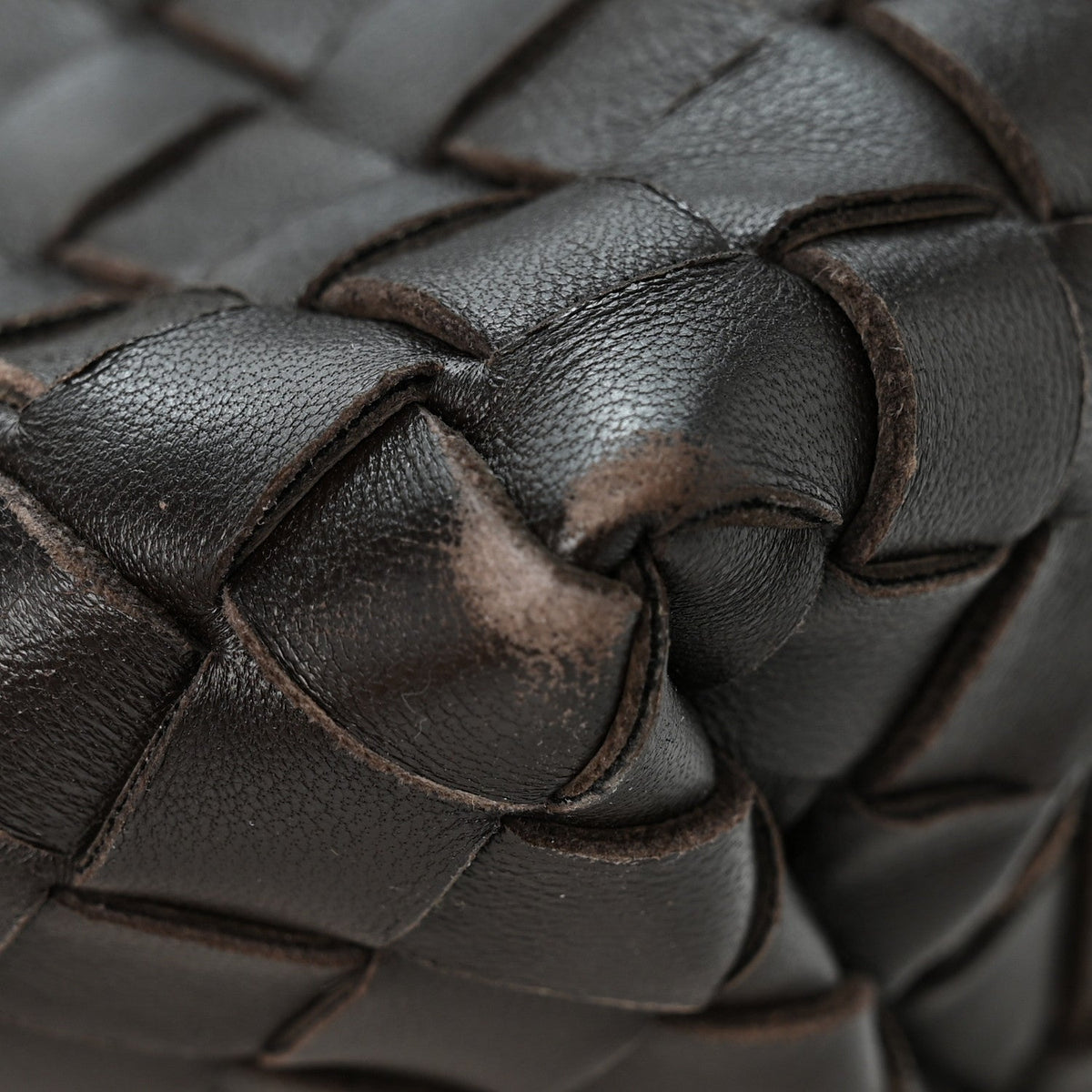 Nappa Intrecciato Small Andiamo Shoulder Bag Fondant