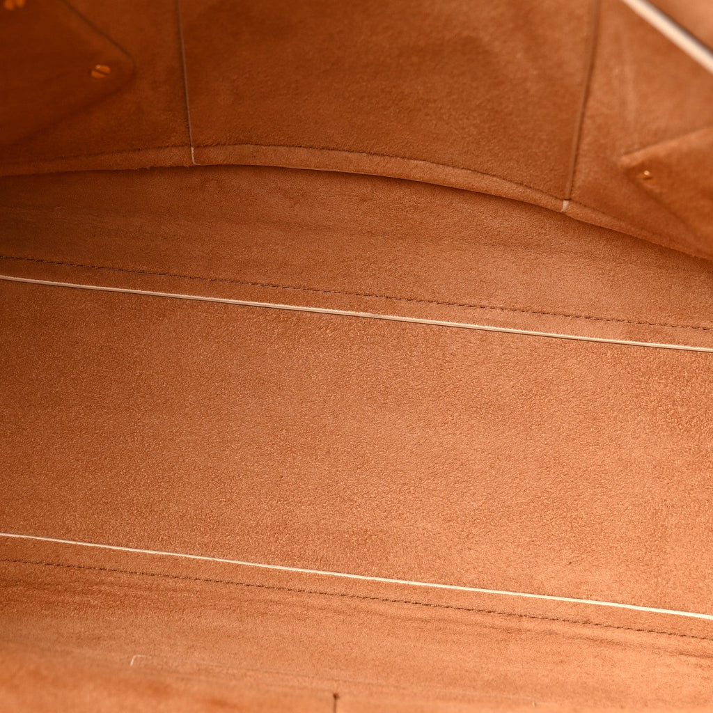 French Calfskin Maxi Intrecciato Medium Arco Bianco