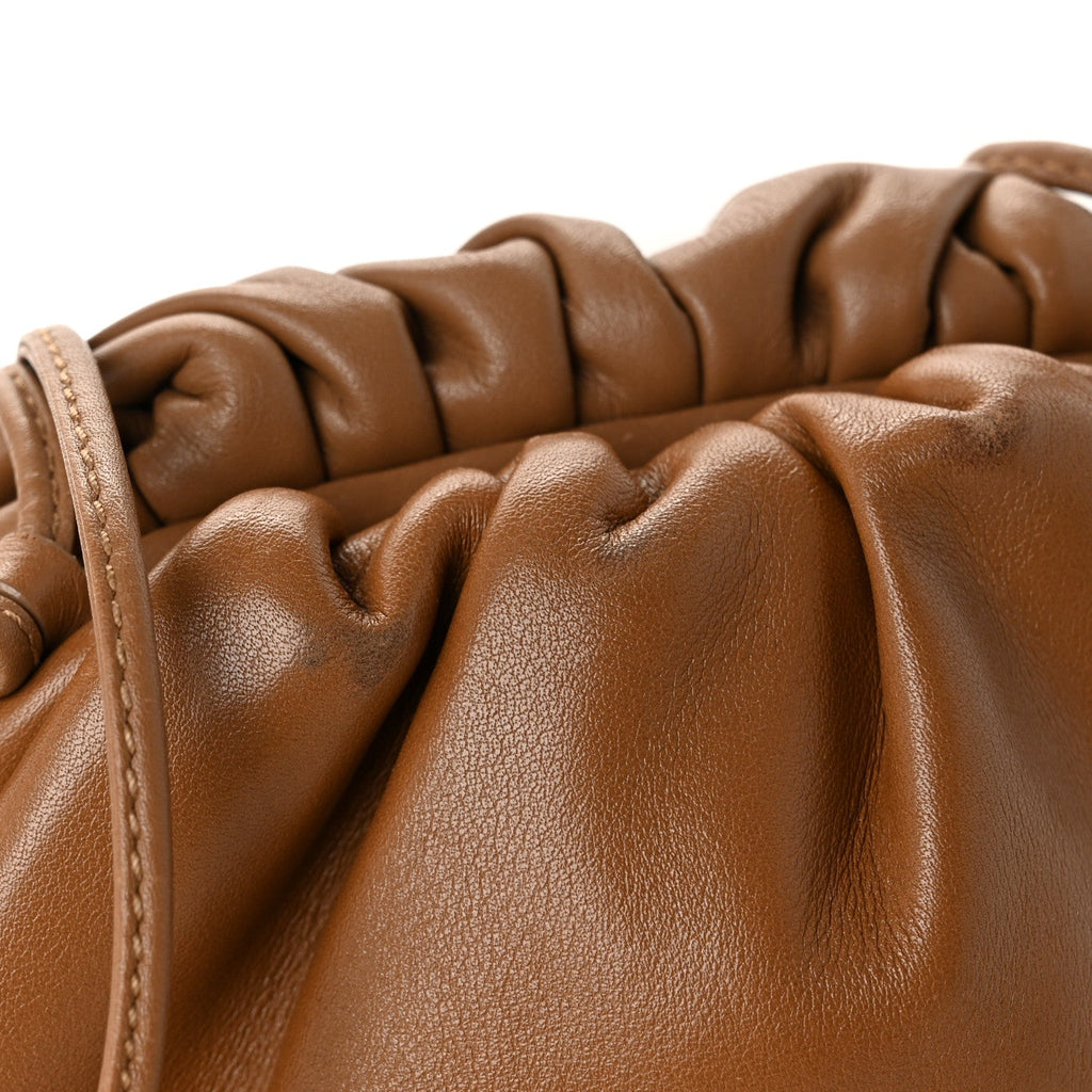 Butter Calfskin The Mini Pouch Teak