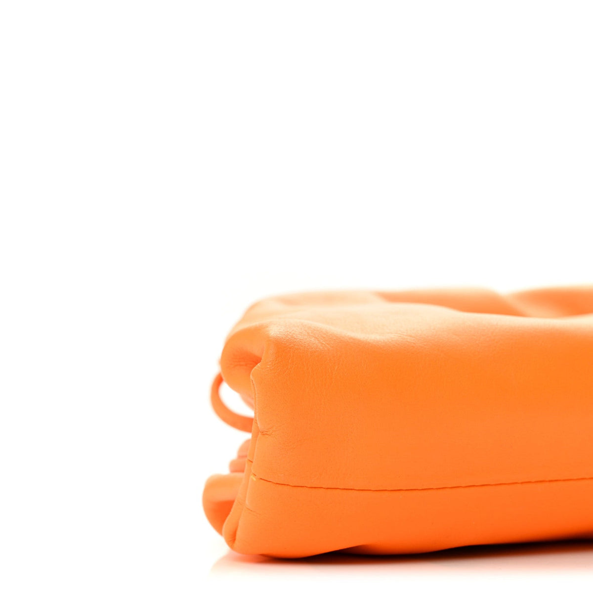 Butter Calfskin The Mini Pouch Light Orange