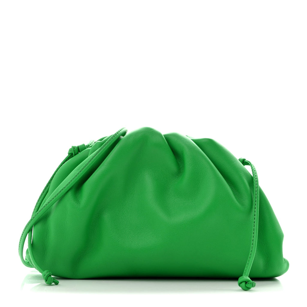 Butter Calfskin The Mini Pouch Parakeet