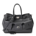Smooth Calfskin Small Bel Air Carry All Bag Grey