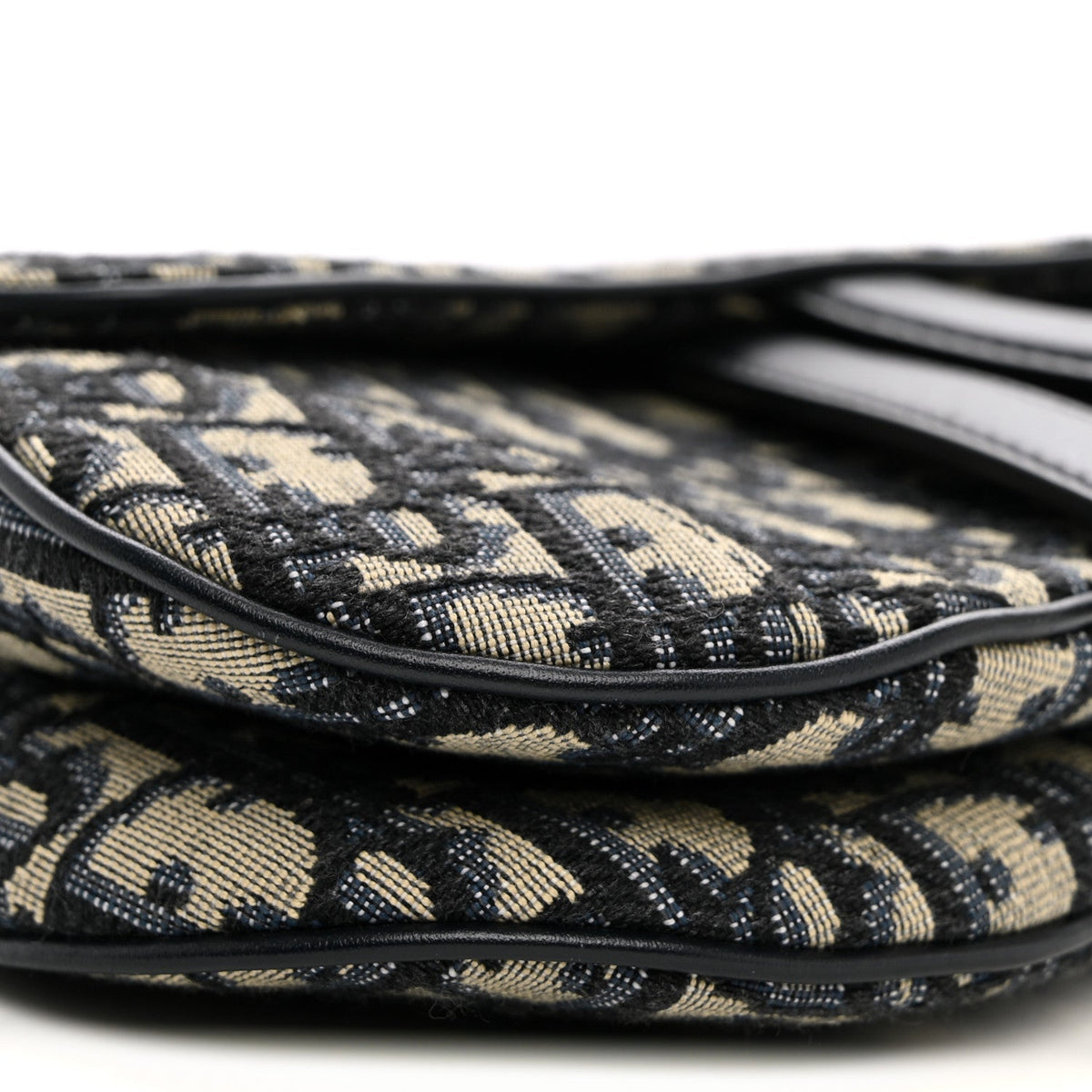 Oblique Mini Saddle Bag Blue