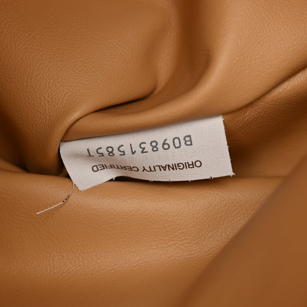 Nappa Intrecciato Small Jodie Hobo Almond