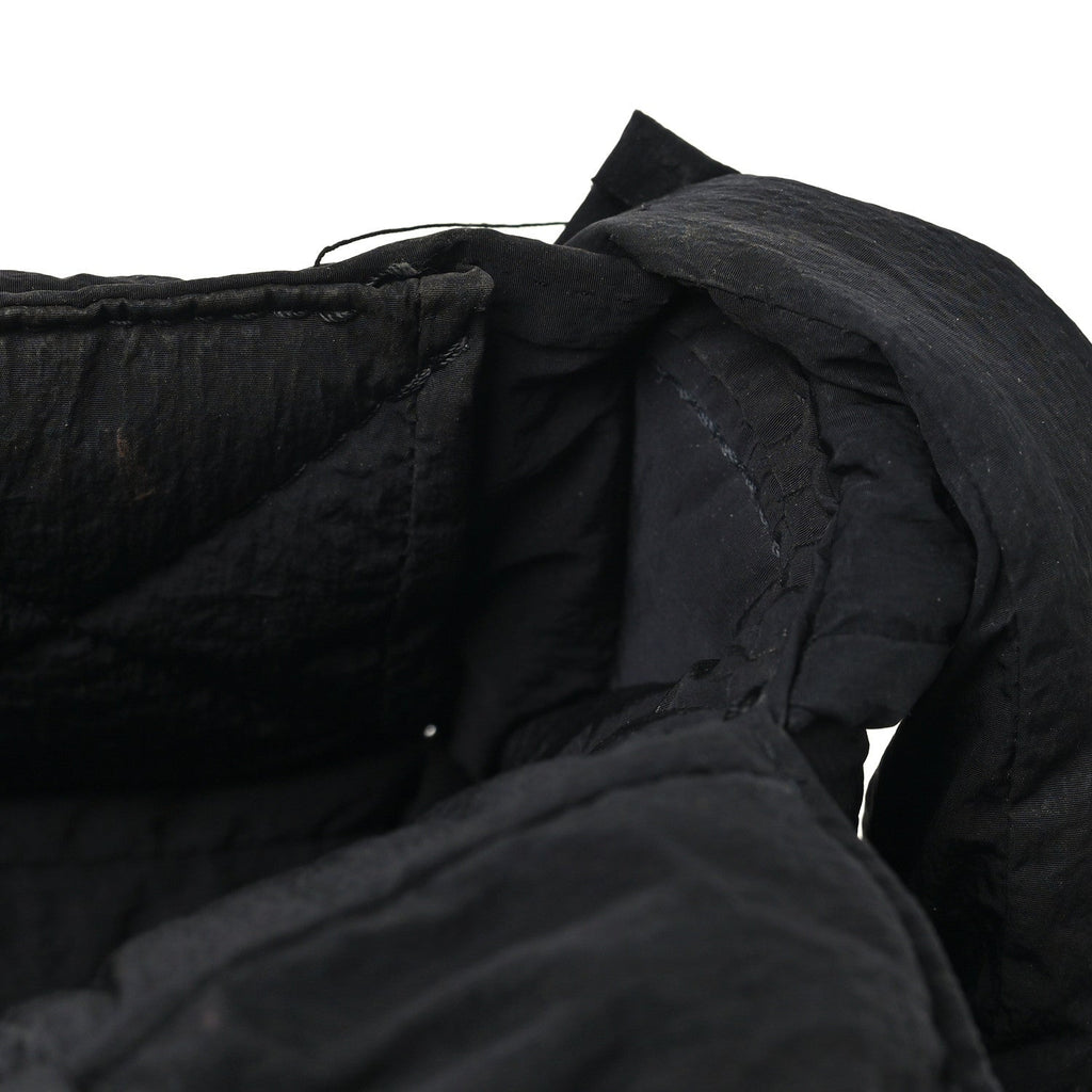 Nylon Intrecciato Padded Tech Cassette Bag Black