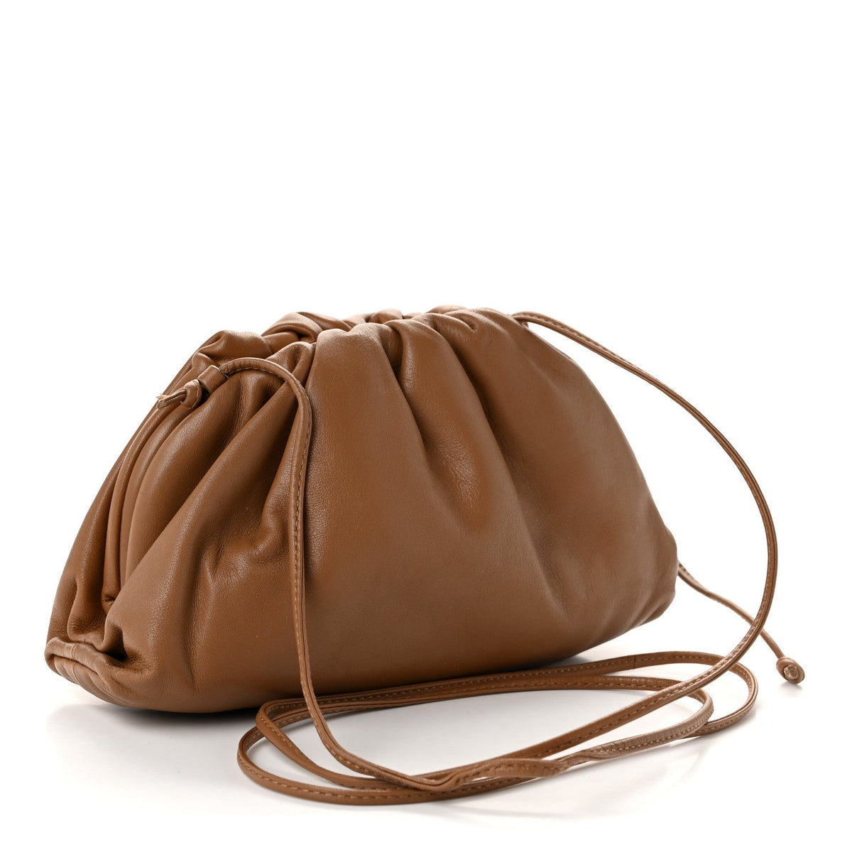 Butter Calfskin The Mini Pouch Teak