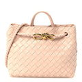 Nappa Intrecciato Small Andiamo Shoulder Bag Lotus