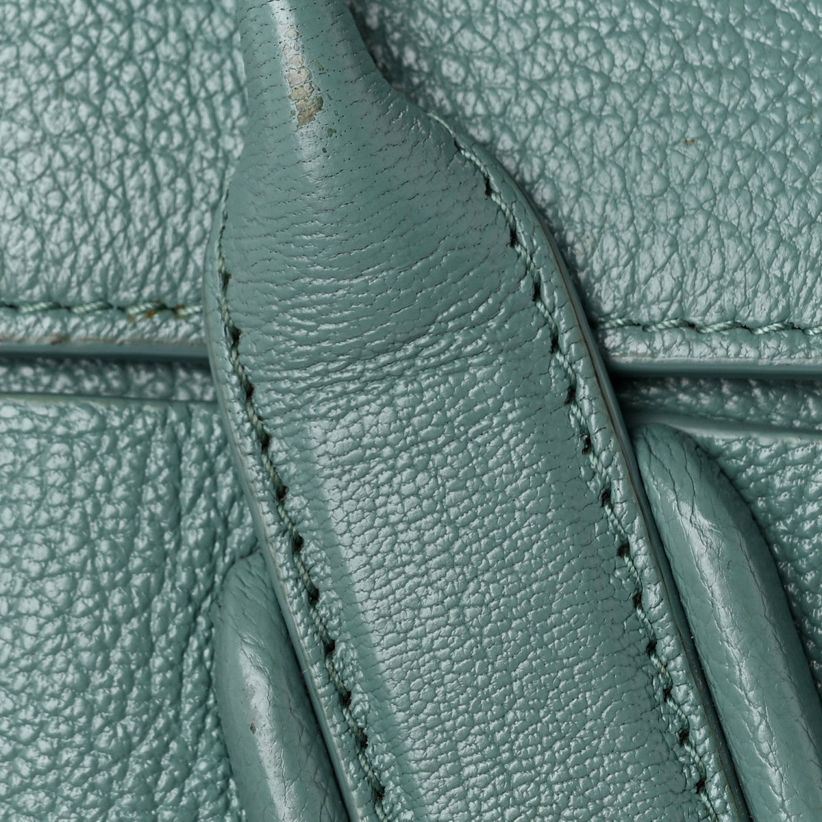 Goatskin Maxi Intrecciato Mini Arco Linoleum